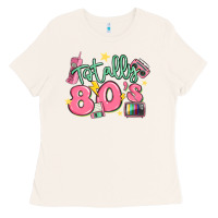 Bone totally 80s retro vintage Ladies Tee - MaliasSmallBusiness