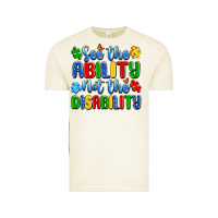 Vintage Arctic see the ability not the disability Vintage Tee - Artiststas