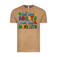 Vintage Camel see the ability not the disability Vintage Tee - Artiststas