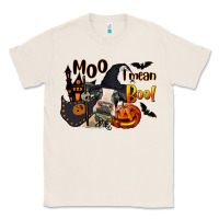 Natural Moo I Mean Boo Holstein Cow Classic Tee - LillyAllenDesigns