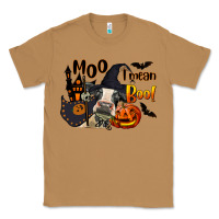 Toasted Coconut Moo I Mean Boo Holstein Cow Classic Tee - LillyAllenDesigns