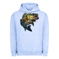 Pigment Grape Ice jumping bass Urban Hoodie - LillyAllenDesigns