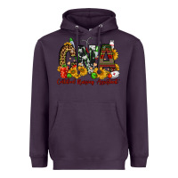 Plum christmas cna certified nursing assistant Heavyweight Hoodie - FaDigitalArtStudio