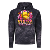 Cloud Black strike out cancer softball Vintage Hoodie - Artiststas