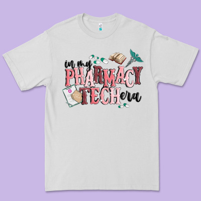 In My Pharmacy Tech Era Premium Tee Designed By Maliassmallbusiness