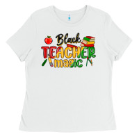 Black Teacher Magic Juneteenth Ladies Tee | Teevron