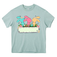 Arona easter bunny trio Heavy Core Tee - MaliasSmallBusiness