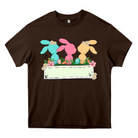 Easter Bunny Trio Heavy Core Tee | Teevron