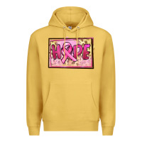 Antique Gold Hope Breast Cancer Premium Hoodie - FaDigitalArtStudio