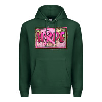 Sports Green Hope Breast Cancer Premium Hoodie - FaDigitalArtStudio