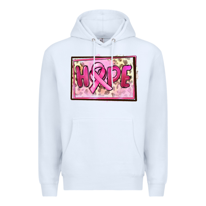 Hope Breast Cancer Premium Hoodie by FaDigitalArtStudio | Teevron