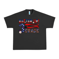 Pigment Black batter up 3rd grade Urban Heavy Tee - JahusDesignShop
