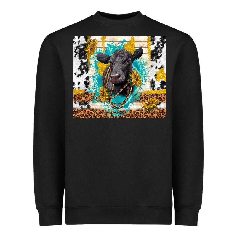 Black Angus Heavyweight Sweatshirt by TumblerDesignByShophia | Teevron
