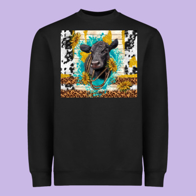 Black Angus Heavyweight Sweatshirt Designed By Tumblerdesignbyshophia