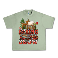 Oil Green baking through the snow Urban Heavy Tee - Jasminsmagicworld