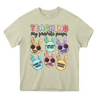Mossy teahing my favorite peeps Heavy Core Tee - MaliasSmallBusiness