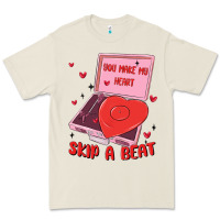 Bone heart record player Premium Tee - MaliasSmallBusiness