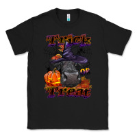 Black Trick Or Treat Black Angus Heifer Classic Tee - LillyAllenDesigns