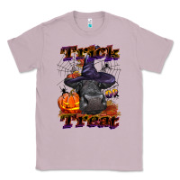 Lilac Trick Or Treat Black Angus Heifer Classic Tee - LillyAllenDesigns