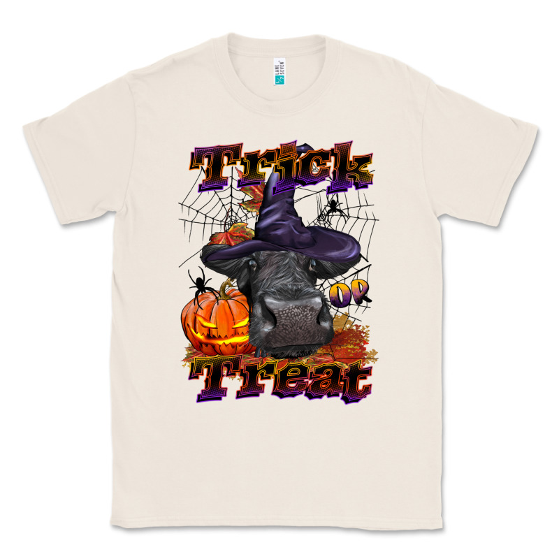 Trick Or Treat Black Angus Heifer Classic Tee by LillyAllenDesigns | Teevron