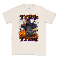 Natural Trick Or Treat Black Angus Heifer Classic Tee - LillyAllenDesigns