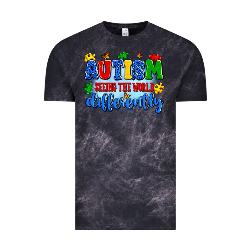 Autism Seeing The World Differently Vintage Tee by Artiststas | Teevron