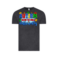 Vintage Black autism seeing the world differently Vintage Tee - Artiststas