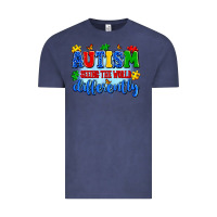 Vintage Denim autism seeing the world differently Vintage Tee - Artiststas