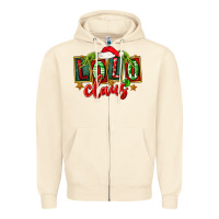 Sandshell christmas lolo claus Zipper Hoodie - FaDigitalArtStudio