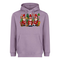 Lavender Christmas Elfs Heavyweight Hoodie - FaDigitalArtStudio