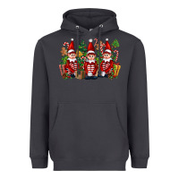 Smoke Christmas Elfs Heavyweight Hoodie - FaDigitalArtStudio