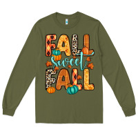 Army Green Fall sweet Fall Long Sleeve Tee - RanaPortraitStore