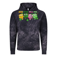 Cloud Black st. patrick's day god says you are Vintage Hoodie - Artiststas