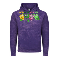 Cloud Purple st. patrick's day god says you are Vintage Hoodie - Artiststas