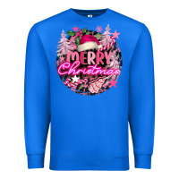 True Royal pink merry christmas Premium Sweatshirt - FaDigitalArtStudio