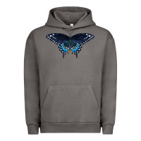 Pigment Tornado Black Swallowtail Butterfly Urban Hoodie - LillyAllenDesigns
