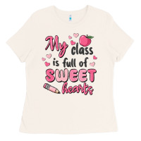 Bone my class is full of sweet hearts Ladies Tee - MaliasSmallBusiness