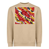 Mushroom bandana and cowhide pattern Heavyweight Sweatshirt - TumblerDesignByShophia