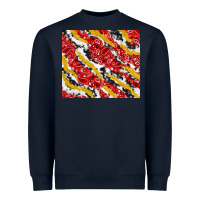 Navy bandana and cowhide pattern Heavyweight Sweatshirt - TumblerDesignByShophia