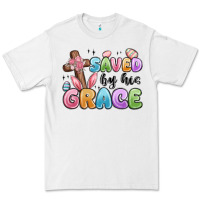 White saved by his grace Premium Tee - MaliasSmallBusiness
