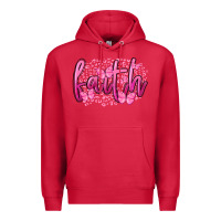 Cardinal Faith Breast Cancer Premium Hoodie - FaDigitalArtStudio
