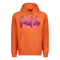 Carrot Faith Breast Cancer Premium Hoodie - FaDigitalArtStudio
