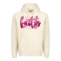 Tofu Faith Breast Cancer Premium Hoodie - FaDigitalArtStudio