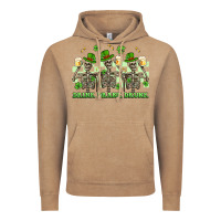 Vintage Coffee st. patrick's day skeletons drink drank drunk Vintage Hoodie - Artiststas