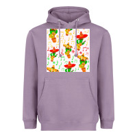 Lavender mexico seamless pattern Heavyweight Hoodie - FaDigitalArtStudio