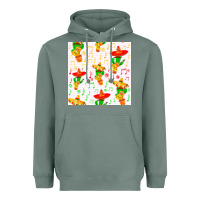 Sage mexico seamless pattern Heavyweight Hoodie - FaDigitalArtStudio