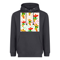Smoke mexico seamless pattern Heavyweight Hoodie - FaDigitalArtStudio