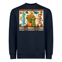 Navy autumn vibes Heavyweight Sweatshirt - TumblerDesignByShophia