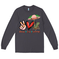 Smoke Peace love summer Long Sleeve Tee - NancyCooperArtShop