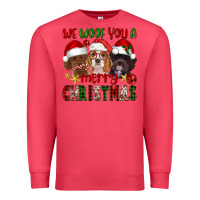 Cardinal We Woof You A Merry Christmas Premium Sweatshirt - FaDigitalArtStudio